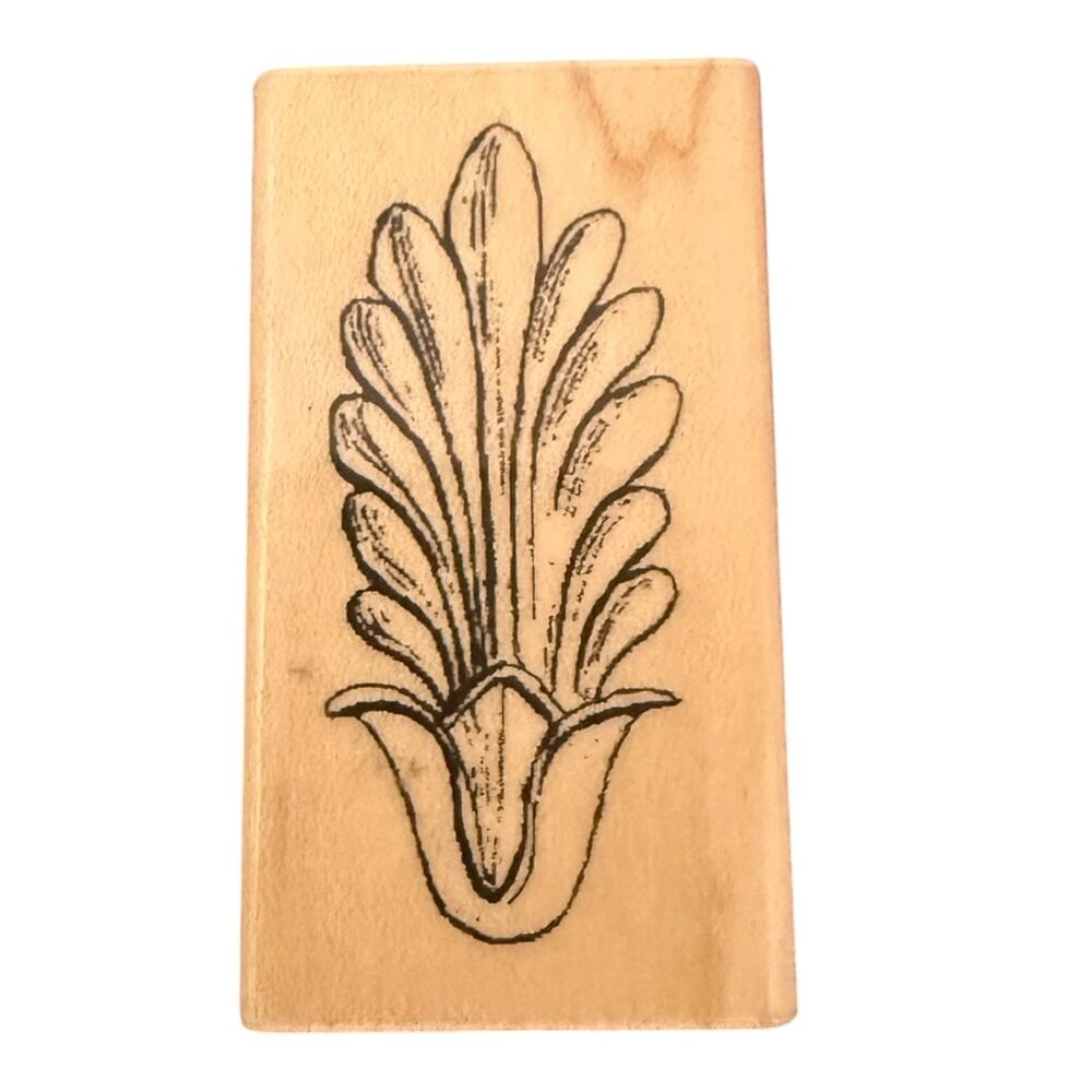 Rubber Stampede Arch Flourish 3632C Crafting Card Making Rubber Stamp